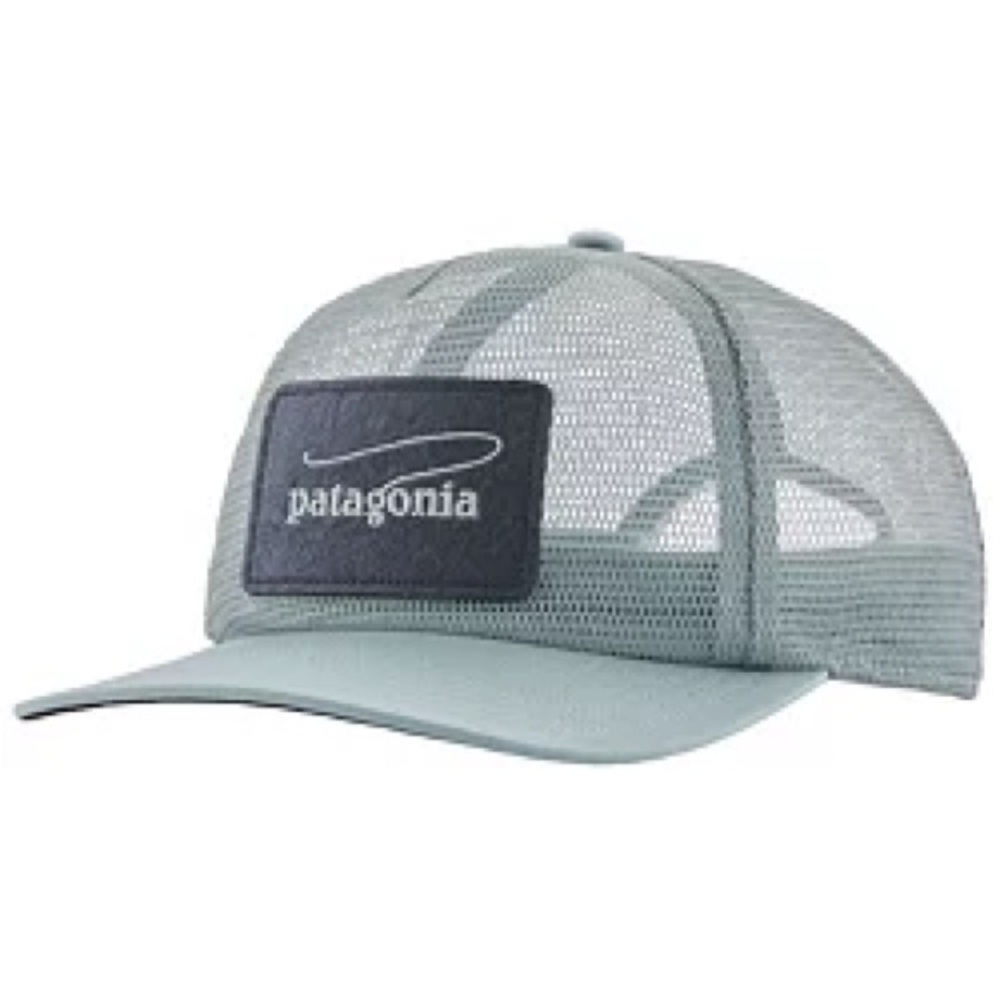 Patagonia Light Blue Trucker Hat